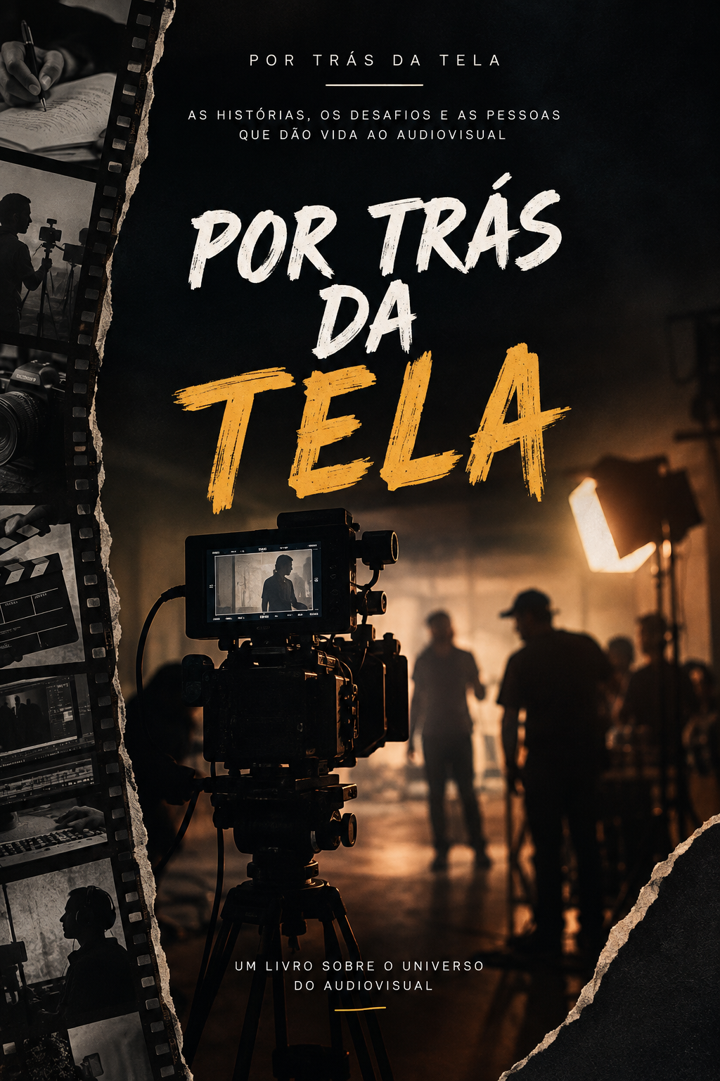 Capa do livro Por Trás da Tela
